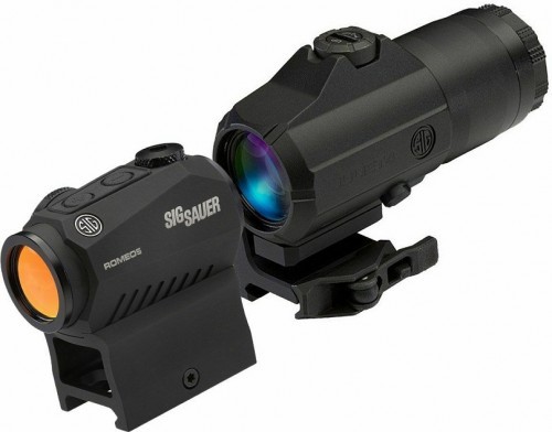 Sig Sauer Romeo 5 Red Dot Sight 2 Moa W Juliet 3 3x Magnifier Sorj